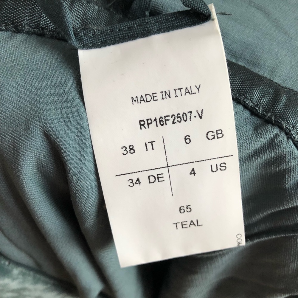 Rick Owens long green emerald velvet gown dress - Picture 6 of 6